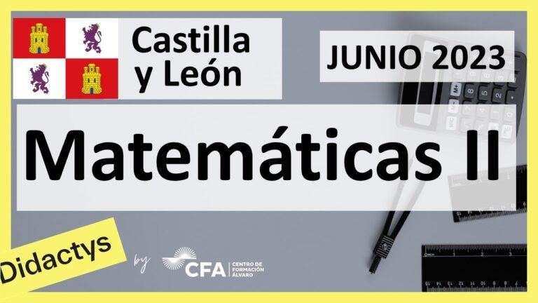 Exámenes resueltos EBAU Castilla y León: Optimiza tu preparación