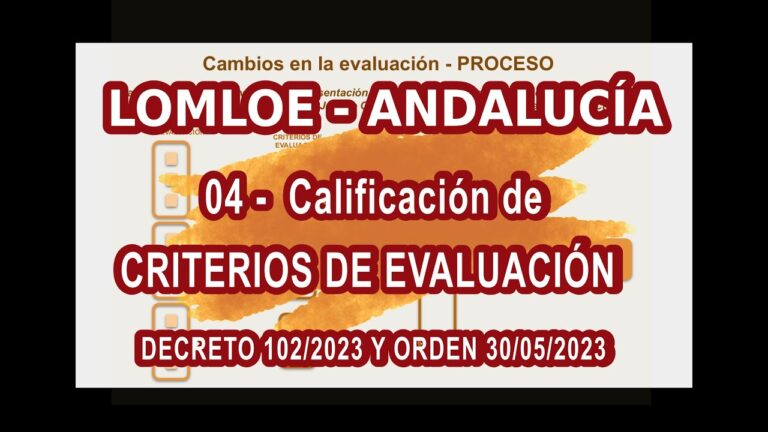 Criterios de Evaluación Primaria en Andalucía: Una Guía Optimizada